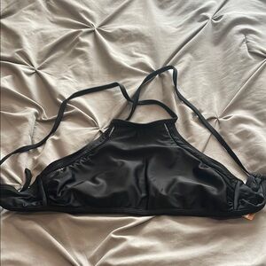 No Boundaries Black Women's Swim Top